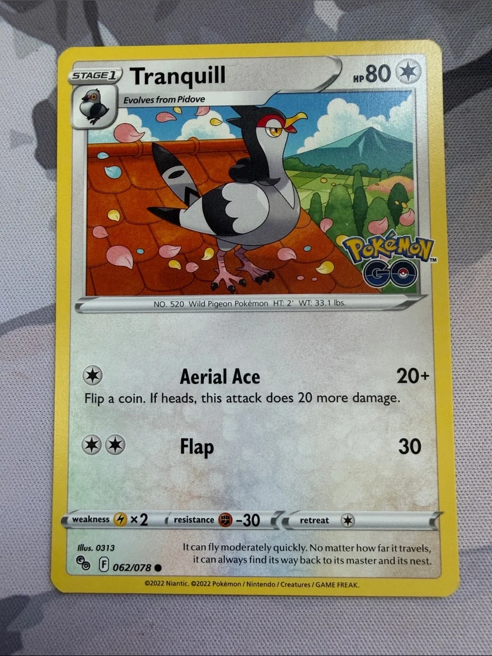 Pidove Evolution Line Lot | Pokémon GO + Temporal Forces | ✨5/$25✨